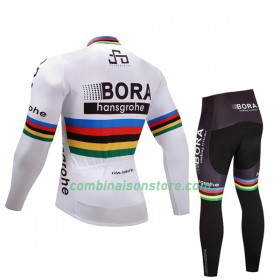 Combinaison Cycliste M/L + Collant sans Bretelles 2017 Bora-Hansgrohe Enfant N002